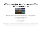 Escuela Intermedia Kenmore · En 1956, Kenmore comenzó sus funciones como una escuela intermedia para los grados de séptimo hasta noveno. En 1977, Kenmore se convirtió en una escuela