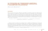 LA INDUSTRIA DE MAQUINARIA AGRÍCOLA EN LA ARGENTINA: CONDUCTA … · de los determinantes de la conducta innovadora de las firmas (Nelson y Winter, 1982; Antonelli, 1997; Malerba,