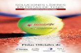 catalogo tennis web - COMPOSAN · como para los tenistas profesionales” Juan Carlos Ferrero Equelite Sport Academy y ex-numero 1 ATP “Es una garantía para la práctica del tenis