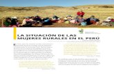 LA SITUACIÓN DE LAS MUJERES RURALES EN EL PERÚ€¦ · 2. INEI. Perú: perfil de la pobreza por dominio geográficos, 2004 – 2014. 3. Arrendataria (5.0%) y posesionarias (3.5%)