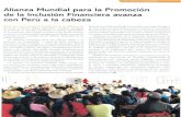 BN · con Perú a la cabeza Desde que Perú asumiÓ la presidencia de la Alliance for Financial Inclusion (AFI), organismo mundial encargado de promover la inclusión financiera,