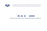 FACILITACIÓN DEL TRANSPORTE AÉREO 200 - Facilitacion del... · servicios de transporte aéreo, hacia o desde Colombia, por motivos de salud pública, se deberá consultar primero