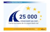PRESENTACIÓN Carta europea de la seguridad vial PAUEDUCATION.pdf · PRESENTACIÓN Carta europea de la seguridad vial Madrid 22 de noviembre de 2005. La seguridad vial, un problema