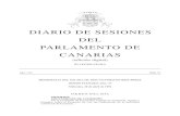 DIARIO DE SESIONES DEL PARLAMENTO DE CANARIAS · Miércoles, 20 de abril de 1994 III LEGISLATURA DIARIO DE SESIONES DEL PARLAMENTO DE CANARIAS (edición digital) PRIMERO: DICTÁMENES