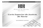 Corte Superior de Justicia de Tacna · 2 suplemento judicial tacna lunes 9 de marzo de 2020 edicto penal ecuarto juzgado penal unipersonal supra-provincial. corte superior de justicia