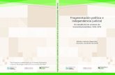 Fragmentación política e independencia judicial · 2020. 7. 31. · Programa Paraguayo para el Desarrollo de la Ciencia y Tecnología PROCIENCIA Proyecto de Investigación - Convocatoria