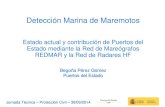 Estado actual y contribución de Puertos del Estado mediante la … · 2014. 10. 7. · Red Marina: papel en los sistemas de alerta Objetivos: •Confirmación del tsunami (tiempo