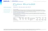 Pulso Bursátil - BBVA · Pulso Bursátil Madrid, 2 de julio de 201 ... freno en la sangría bursátil en China. El PIB del Reino Unido se elevó hasta el 0,7% en el ... confirmado)