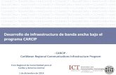 Desarrollo de infraestructura de banda ancha bajo el ... · Externalidades positivas de la banda ancha . 3 Tendencia internacional: gobiernos priorizan banda ancha Gobierno (2010):