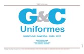 CAMUFLAJE- CAMPAÑA CAZA 2017¡logos/Catalogo_prendas...CAMUFLAJE- CAMPAÑA – CAZA 2017 G&C Uniformes c/ Buenos Aires, 26 13300 – Valdepeñas (Ciudad Real) Telf. 926312654 –
