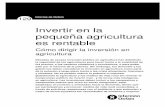 361a agricultura es rentable IO.doc) - Sudamérica …...Invertir en la pequeña agricultura es rentable, Informe de Oxfam, junio de 2009 2 desempleo global podría alcanzar los 231