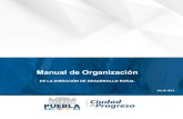 MANUAL DE PROCEDIMIENTOS - Pueblagobiernoabierto.pueblacapital.gob.mx/transparencia_file/... · 2018. 5. 17. · IX Descripción del Departamento de Apoyo Técnico y Desarrollo 21