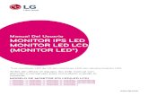 Manual Del Usuario MONITOR IPS LED MONITOR LED LCD ... · 15 Conexión a dispositivos externos 15 - Conexión de dispositivos periféricos 16 PERSONALIZACIÓN DE LOS AJUSTES 17 Personalización