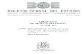 BOLETÍN OFICIAL DEL ESTADO · 2005. 2. 15. · Miguel Espinosa, 1 Caravaca de la Cruz 30400 TGSS 12.251 2 Superficie de solar 21.645 m. En proceso de reforma y ampliaci ó n. 18