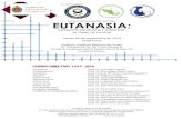 EUTANASIA - Academia Mexicana de Cirugíaamc.org.mx/descargas/formacionInv.pdf · Invita a la Presentación del Libro EUTANASIA: CUIDADOS PALIATIVOS Y ATENCIÓN AL FINAL DE LA VIDA