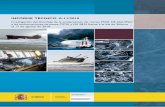 Informe técnico - Portada · INFORME TÉCNICO A-11/2010. Investigación del abordaje de la embarcación de recreo MAR DE AGUIÑO a las embarcaciones de pesca CIMA y VAI BEN frente