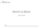 Presentación de PowerPoint - Burplaza€¦ · REPORTE DE BONOS Página 2 23 de abril de 2018 SÍNTESIS Disclaimer: Este reporte ha sido elaborado por Burplaza S.A. Considera que