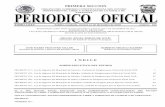 PRIMERA SECCION - Gobierno de Matamoros - Index · primera seccion tomo cxxv saltillo, coahuila, viernes 21 de diciembre de 2018 número 102 registrado como artÍculo de segunda clase