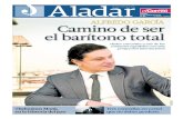 El Correo de Andalucía · 6 El Correo de Andalucía Sábado, 30 de enero de 2016 Suplemento cultural Alfredo García es uno de los cantantes españoles con mayor proyección ...