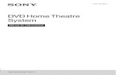 DVD Home Theatre System€¦ · DAV-TZ215/DAV-TZ715 4-295-622-31(1)DVD Home Theatre System Manual de instrucciones