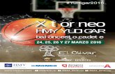 Basket Zaragoza | - X torneo · 2016. 3. 22. · El calendario de partidos del domingo 27 será publicado en nuestra web, redes dociales y APP del torneo, ya que pude sufrir modificaciones