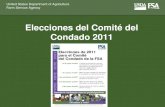 Elecciones del Comité del Condado 2011 · Elecciones del Comité del Condado 2011 Cronología para las elecciones de 2010 del Comité del Condado • 15 de junio – comienzan las
