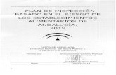 PLAN IBR 2019 v1 DEFINITIVO - AFACA – Asociación de Fabricantes de … · 2019. 4. 9. · Plan de inspección basado en el riesgo de establecimientos alimentarios de Andalucía