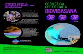 ¿POR QUÉ ELEGIR LA Cosmética COSMÉTICA CERTIFICADA ... · La cosmética certificada bajo la norma BioVidaSana cumple todos los requisitos de la cosmética natural y ecológica:
