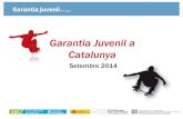 Garantia Juvenil a Catalunyaejoventut.gencat.cat/web/.content/e-joventut/recursos/...Garantia Juvenil Anys 90 European Youth Forum La Garantia Juvenil ha de cobrir a tota la població