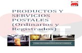 PRO UTOS Y S RVIIOS POSTAL S (Ordinarios y Registrados)cgtcorreosfederal.es/sites/default/files/#TemarioCGT2020... · 2 days ago · especialmente importantes para el cliente, con
