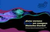 baila ¡Este verano en campus Menchu Durán! · 2020. 6. 12. · Actividades en la isla: 7 al 20 de julio I Edades: a partir de 1º ESO Show dance Queen dance Lyrical Jazz Hip Hop