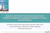 Quocient ASAT/ALAT i proteïnes totals elevats. Utilitat ...€¦ · hai virica toxica miscelània ≥1