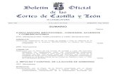 I LEGISLATURA - CCyL · 2018. 3. 5. · la Junta de Castilla y León a publicar en el portal de transparencia una agenda de las reuniones de todos los miembros de la Junta de Castilla