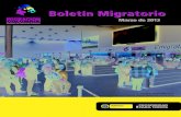 Boletín Migratorio · Ivone Venegas Molano Oficina Asesora de Comunicaciones ... Así mismo, se constituye en un eje de acercamiento y agiliza la actividad migratoria de la ciudadanía,
