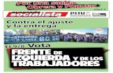 PARTIDO SOCIALISTA DE LOS TRABAJADORES UNIFICADO Contra el … · 2015. 7. 23. · Por su parte, el voto en blanco en el balotaje porteño, sumado a la disminu-ción de votantes,