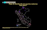 Mapa de distribución de muertes maternas Perú 2017* · 2017. 1. 31. · FUENTE : Centro Nacional de Epidemiologia, Prevención y Control de Enfermedades - MINSA (*) Hasta la SE