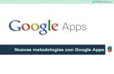 Nuevas metodologías con Google Apps - pildooras.com€¦ · Evaluando con Rúbricas Rúbrica: clarificar método evaluación, dar a conocer los criterios a evaluar con anterioridad