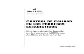 CONTROL DE CALIDAD EN LOS PROCESOS ESTADISTICOS · 2013. 8. 8. · V. MEDICION, ANALISIS Y RESULTADOS..... 31 5.1 Descripción de las variables ... CONTROL DE CALIDAD EN LOS PROCESOS