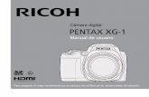 Cámara digital - RICOH IMAGING · debido al funcionamiento defectuoso de la cámara o del material de grabación (tarjeta de memoria SD), etc. • El objetivo de esta cámara no