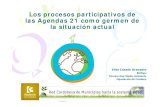 Los procesos participativos de las Agendas 21 como germen ... · 8ª Conferencia Europea sobre Ciudades y Pueblos Sostenibles • Plenario 6 sobre “El potencial urbano de Europa”,