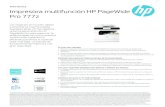 Impresora multifunción HP PageWide Pro 777z · Con certificación para la norma ISO de clase 5 para salas blancas: perfecta para entornos sensibles. Reduzca su impacto sobre el medioambiente.