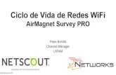 Ciclo de Vida de Redes WiFi AirMagnet Survey PRO · mantenimiento a Redes de Acceso Ethernet y WiFi: — Dueños de redes & Equipos en el campo Ingenieros de redes & Técnicos de