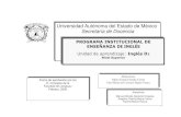 Universidad Autónoma del Estado de México Secretaría de Docenciafca.uaemex.mx/progra/proglm/7mo semestre/Ingles D2.pdf · PRESENTACIÓN DEL NIVEL D El cuarto nivel de este Programa