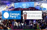 ¿QUÉ ES? · ¿QUÉ ES? Campus Party junta en convivencia 24h al día durante una semana a 15.000 estudiantes universitarios de 200 universidades del país.