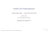 Josep Pijoan-Mas Jose-V´ ´ıctor R ´ıos-Rullvr0j/slides/deathslchi.pdf · Josep Pijoan-Mas, Jose-V´ ´ıctor R ´ıos-RullHealth and Heterogeneity 7=24, IntroductionExpected