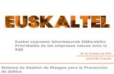 Euskal enpresen lehentasunak EGEarekiko Prioridades de las ... corporativa.pdf · el grupo automovilístico y ha citado a la empresa el 10 de noviembre, a las 10.30, para que se persone