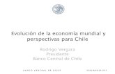 ICARE Rodrigo Vergara Presidente Banco Central de Chile · Fuentes: Banco Central de Chile, INE y Universidad de Chile. Mercado laboral (porcentaje; variación anual) Tasa de desempleo