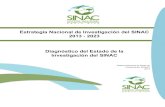 Estrategia Nacional de Investigación del SINAC …...Informe final Diagnóstico Estado de la Investigación en el SINAC. 2 Diagnóstico del estado de investigación del SINAC Sistema
