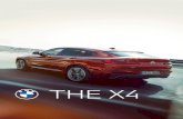 THE X4 - BMW · 2020. 8. 13. · El acristalamiento acústico de las ventanillas delanteras complementa al acristalamiento acústico del parabrisas y reduce claramente el nivel de
