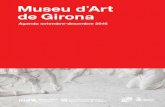 Museu d Art de Girona€¦ · l’Antic Hospital de Sta. Caterina Presentació del catàleg Miquel Blay (1866-1936) Conferència de Núria Esponellà: «Equilibris creatius» Jornada